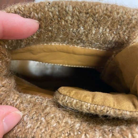 American Eagle‎ Chunky Heel Ankle Boots Lace Up Sweater Top, size 9 - Picture 12 of 13